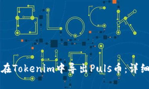 如何在Tokenim中导出Puls币：详细指南