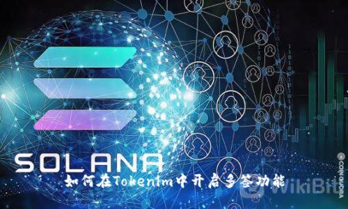 如何在Tokenim中开启多签功能